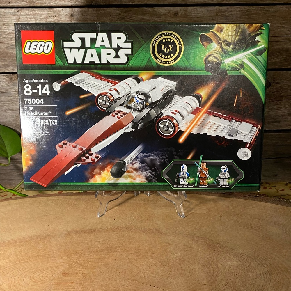 NIB 75004 LEGO Star Wars Z-95 Headhunter Set, 3 Minifigures - Rare 2013 Set